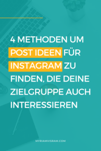 Instagram Post Ideen