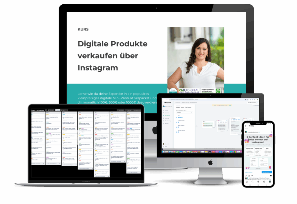 Digitale Produkte verkaufen über Instagram
